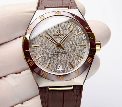 Omega 5th Constellation 41MM 8900/8901 Movement Ceramic Bezel Watch